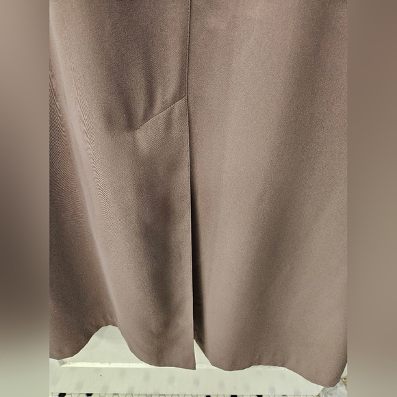 Vintage - NWT Utex Design - Removable Lining Dark Mauve Trench Coat - Size 16 - Picture 2 of 14